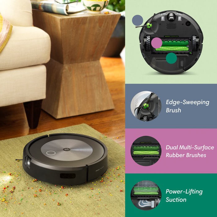 iRobot® Roomba® j7+ (7550) WiFi® Connected SelfEmptying Robot Vacuum